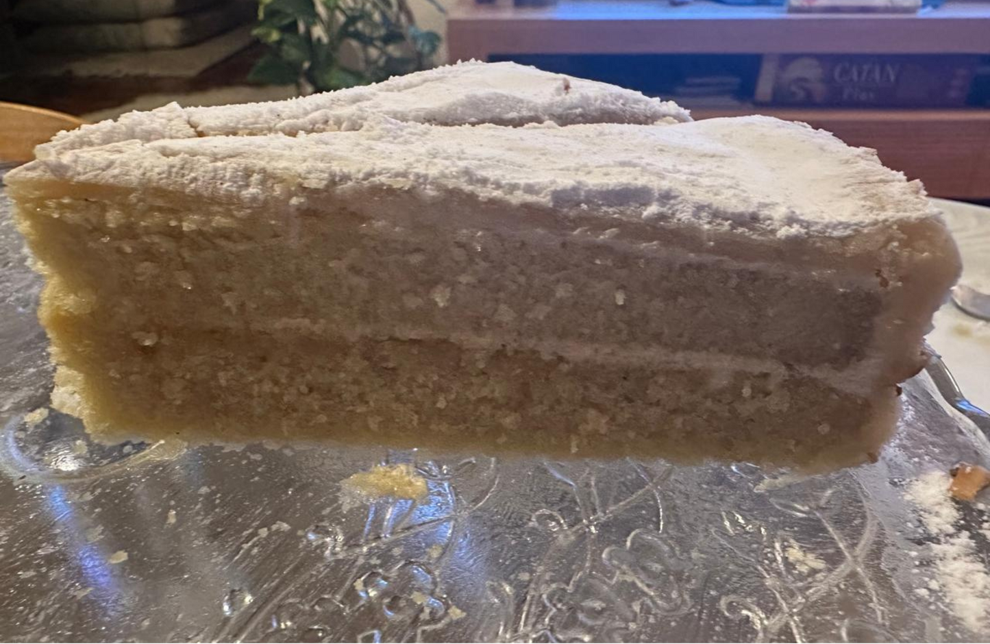Tarta de mazapan, "Tarta lengua"