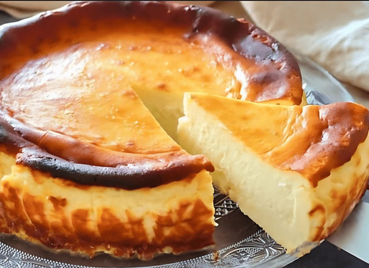 Tarta de queso al horno