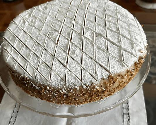 Tarta de mazapan, "Tarta lengua"